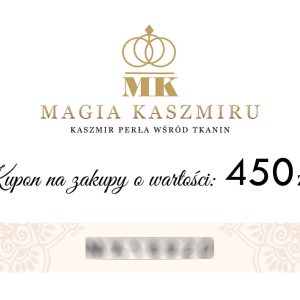 bon upominkowy 450 zł