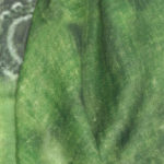 szal kaszmirowy zielony