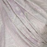 szal welniany w kolorze fioletowym z welny merino