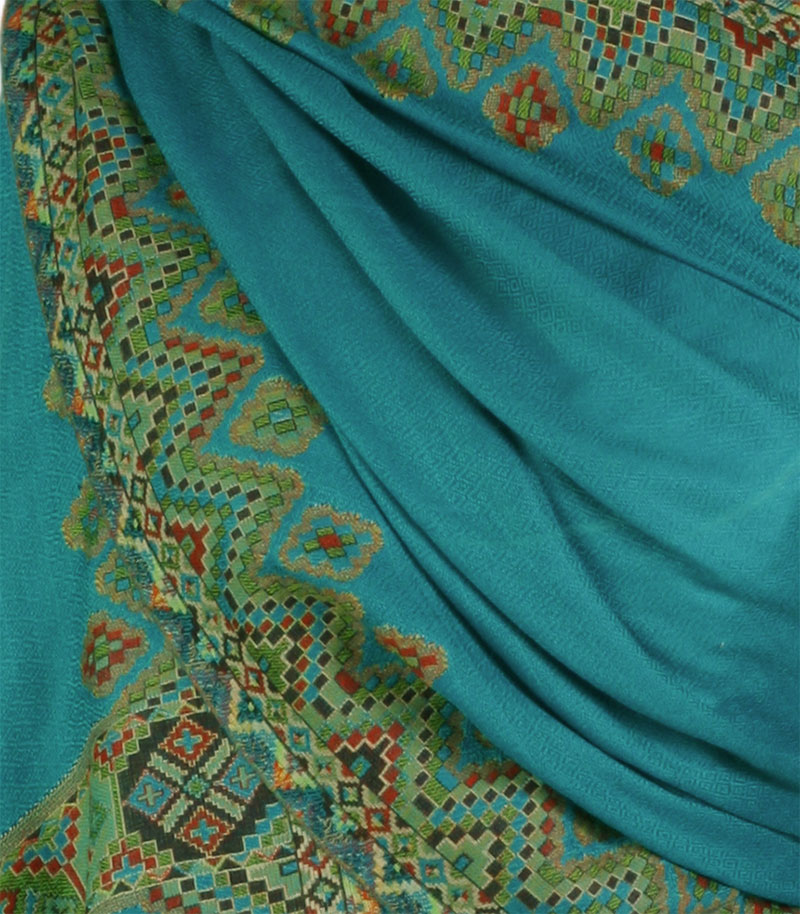 szal-welniany-w-kolorze-turkusowym