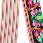 czarny szalik włoski jedwabny twilly 6x105 do stylizacji biznesowych i eleganckich