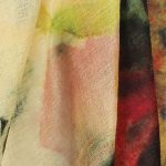 Delikatny szal kaszmirowy oryginalna pashmina 70x200 żółty do sukienki