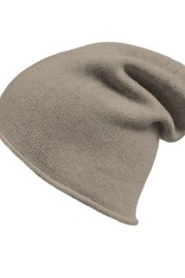alt="czapka kaszmirowa damska beżowa krasnal slouchy beanie ciepła zimowa"
