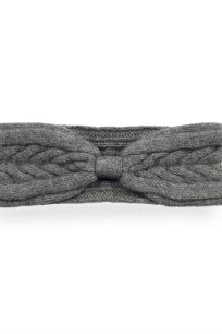 alt="Opaska kaszmirowa szara jesienno-zimowa"