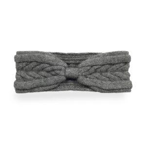 alt="Opaska kaszmirowa szara jesienno-zimowa"