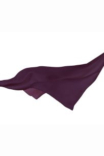 alt="Elegancka burgundowa apaszka 90x90, jedwabna 100% do marynarki lub jako chusta na głowę"