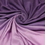 Cieniowana chusta z kaszmiru i jedwabiu – fioletowo-liliowa Magia kaszmiru
