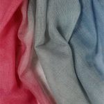 Kaszmirowy szal malinowy cieniowany 70x200 – pashmina ombre