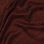 Ekskluzywny brązowy szal kaszmirowy jamawar z orientalnym ornamentem paisley w kasztanowym kolorze