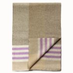 Elegancki szalik kaszmirowy damski beżowy 30x170cm do płaszcza